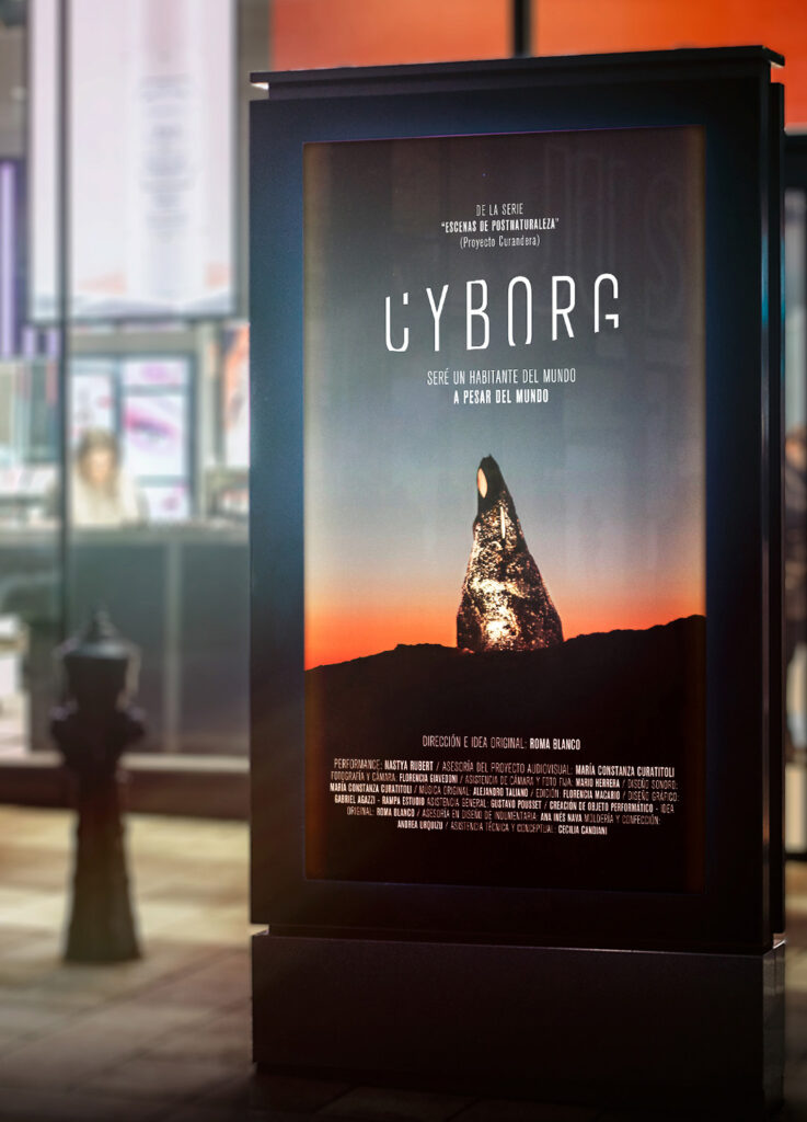 Cartel Cyborg de Rampa Estudio